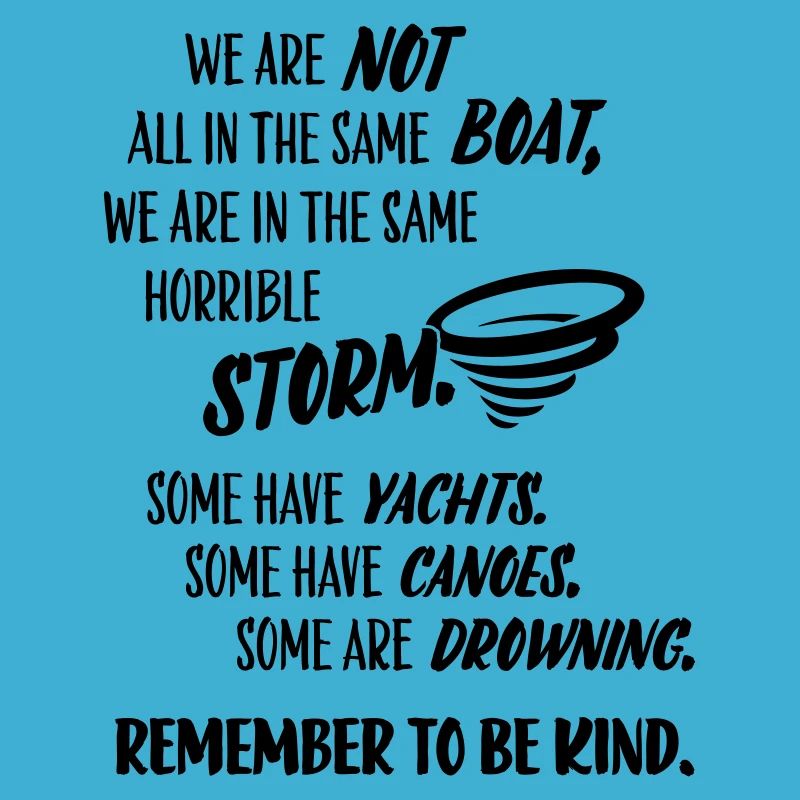 Remember to be kind – message humor
