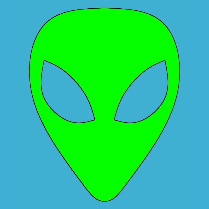 Alien - Vert clair
