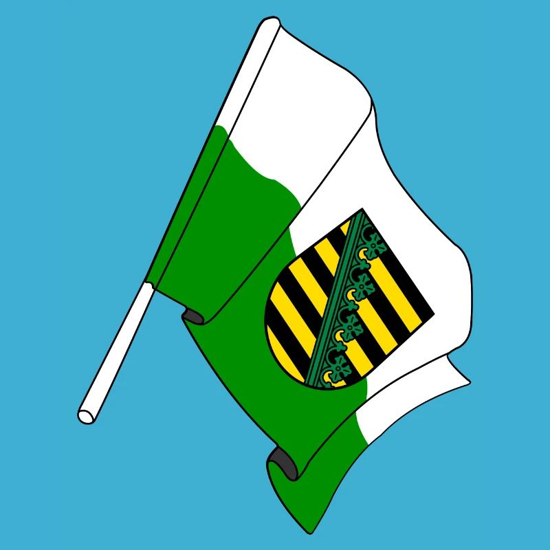 Drapeau Saxe