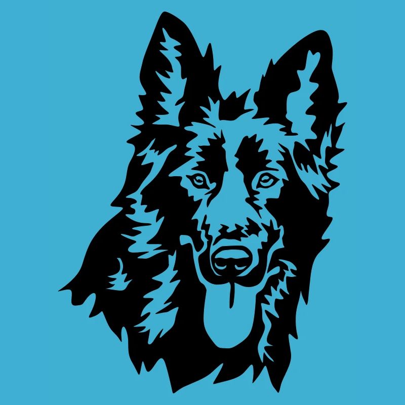 Deutscher Schäferhund Kopf