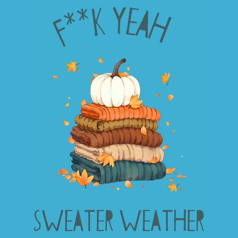 Herbstlicher Pulloverstapel