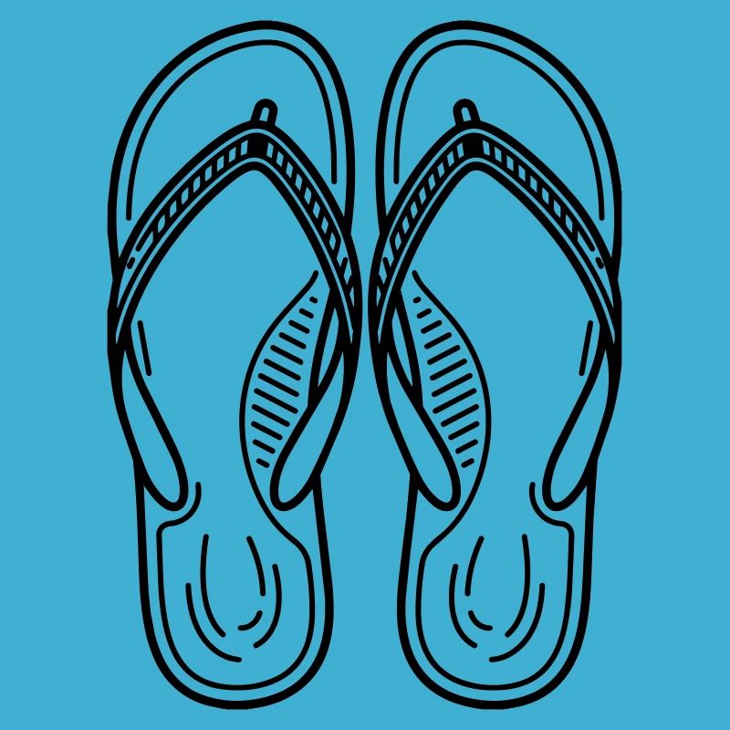 Sommer-Flip-Flops