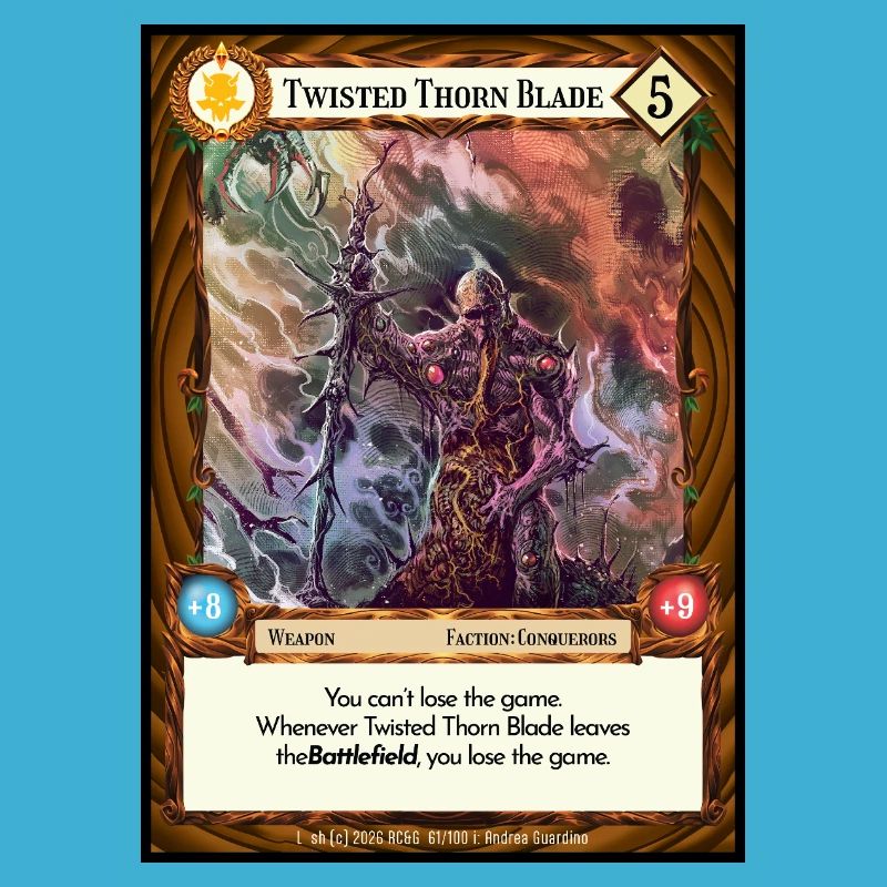 Twisted Thorn Blade