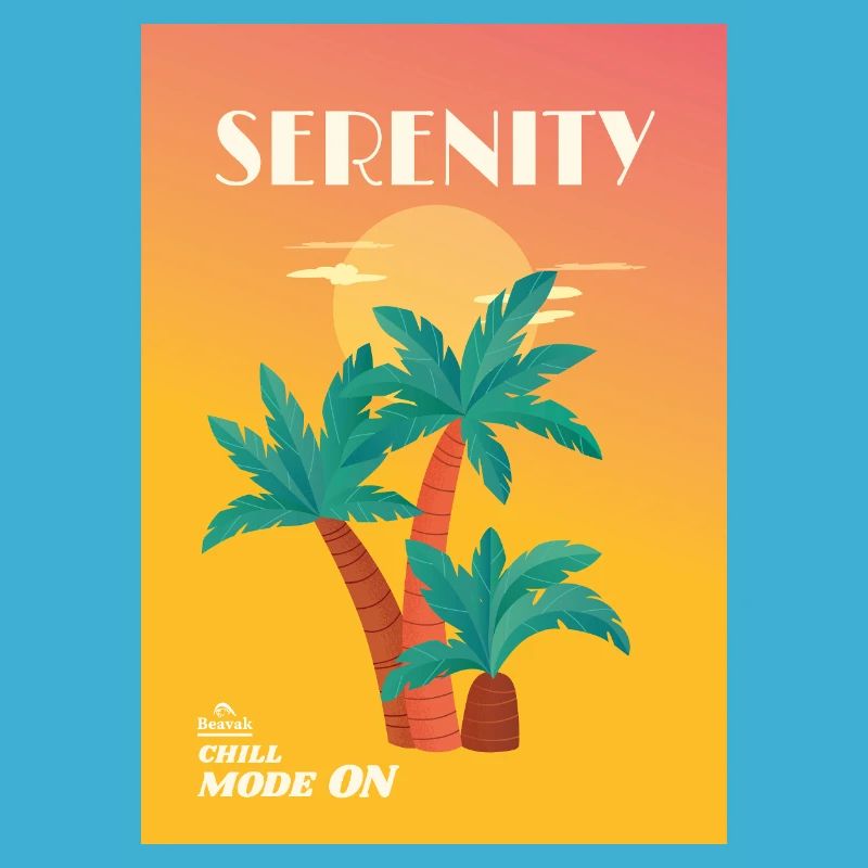 SERENITY – Chill Mode ON | Palm Trees & Sunset