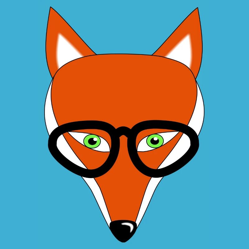 fuchs mit brille geschenk