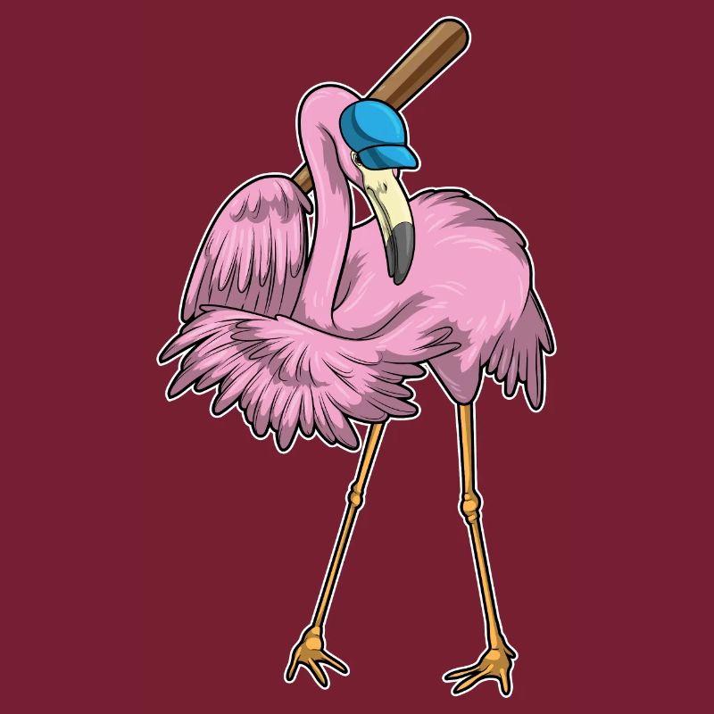 Flamingo Baseball Batte de baseball