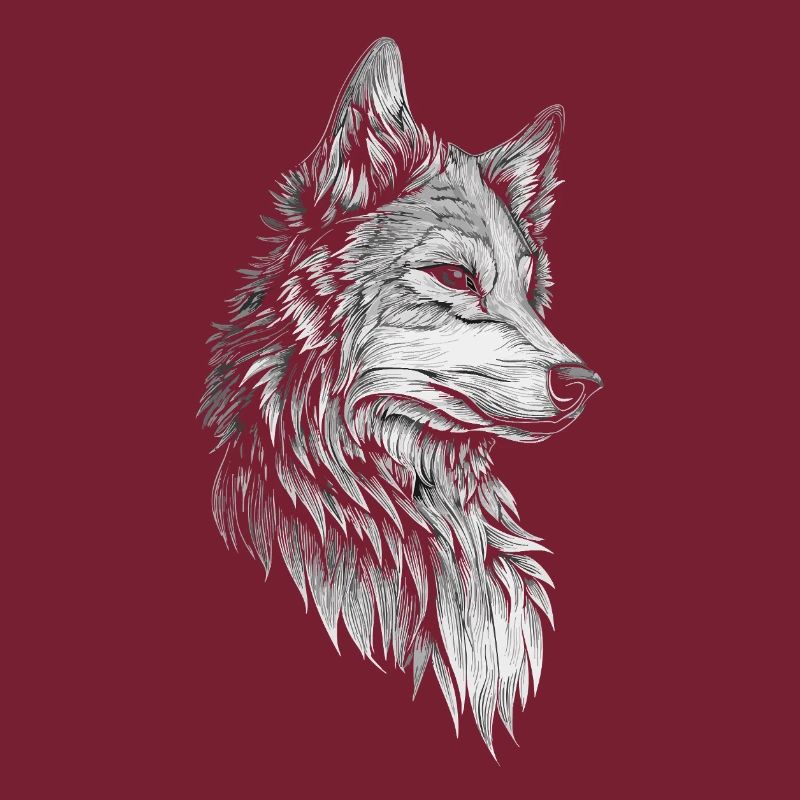 Wolf Head Realistic