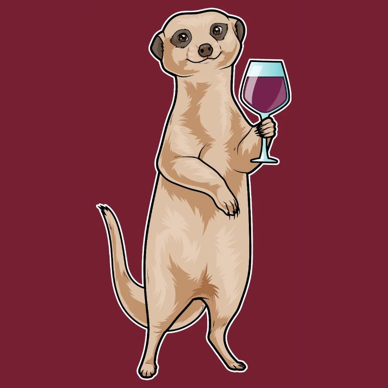 Vin rouge de suricate