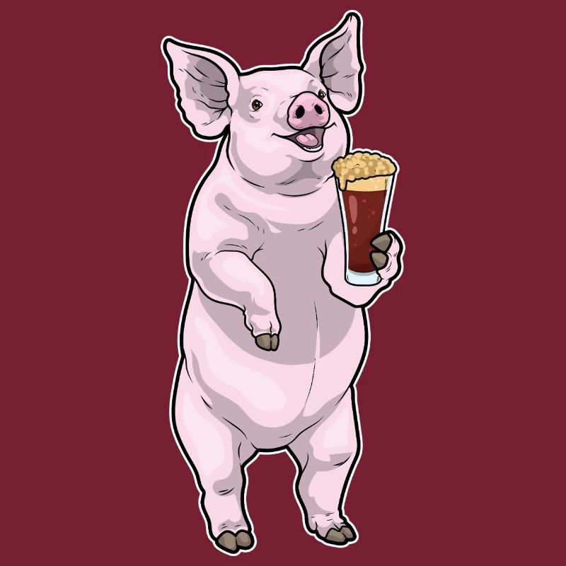 Schwein Bier