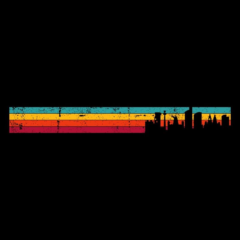 Liverpool skyline rétro