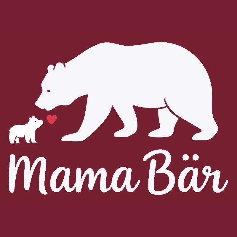 Future Mom MAMA BEAR Retro Funny
