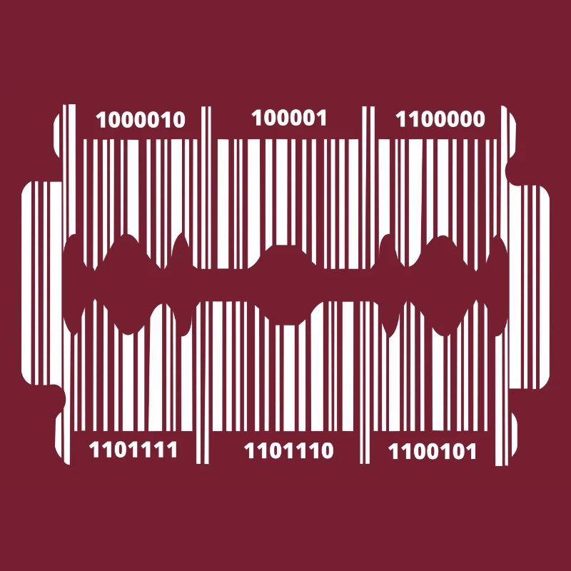 Rasierklinge mit Code