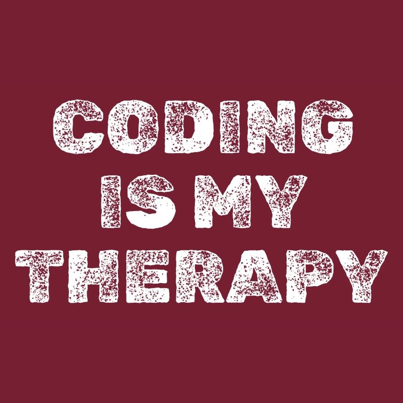 Le codage, c’est ma chemise de programmeur de thérapie