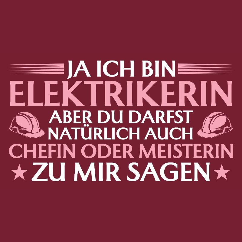 Elekterikerin Chefin oder Meisterin - Handwerkerin