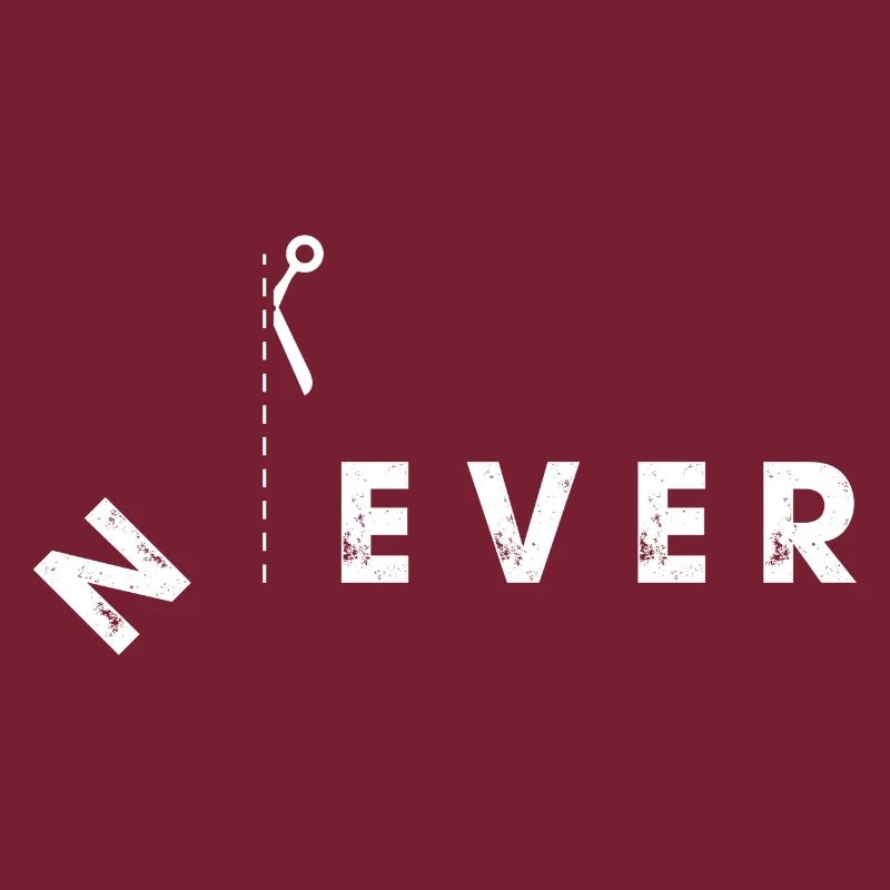 Conception de ciseaux Never Cut Boundaries