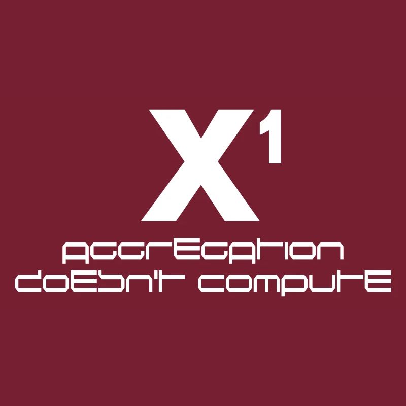 X hoch eins – aggregation doesn't compute