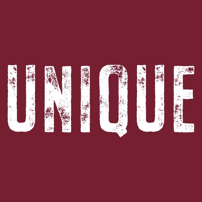 unique unique unique self-worth unique