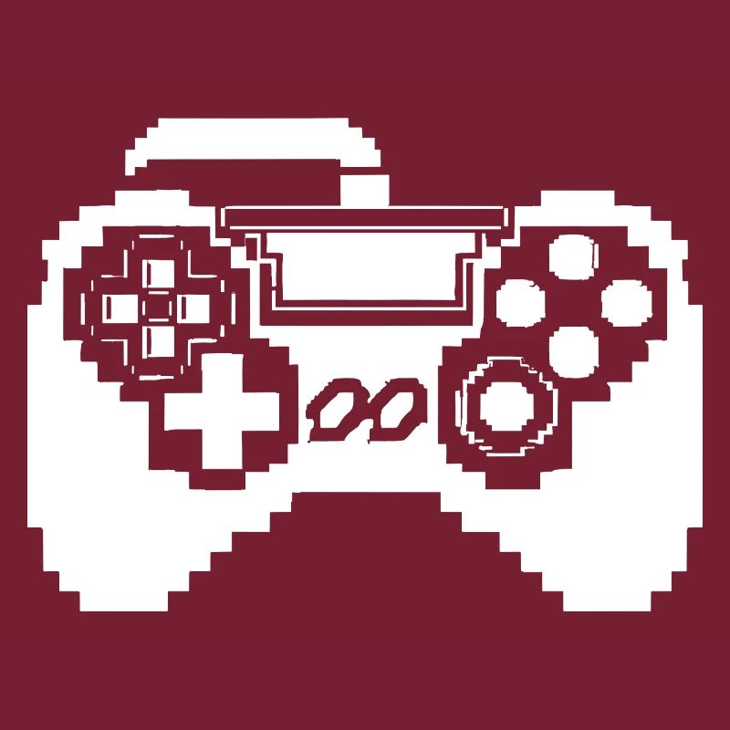 Game Controller Pixel Graphics