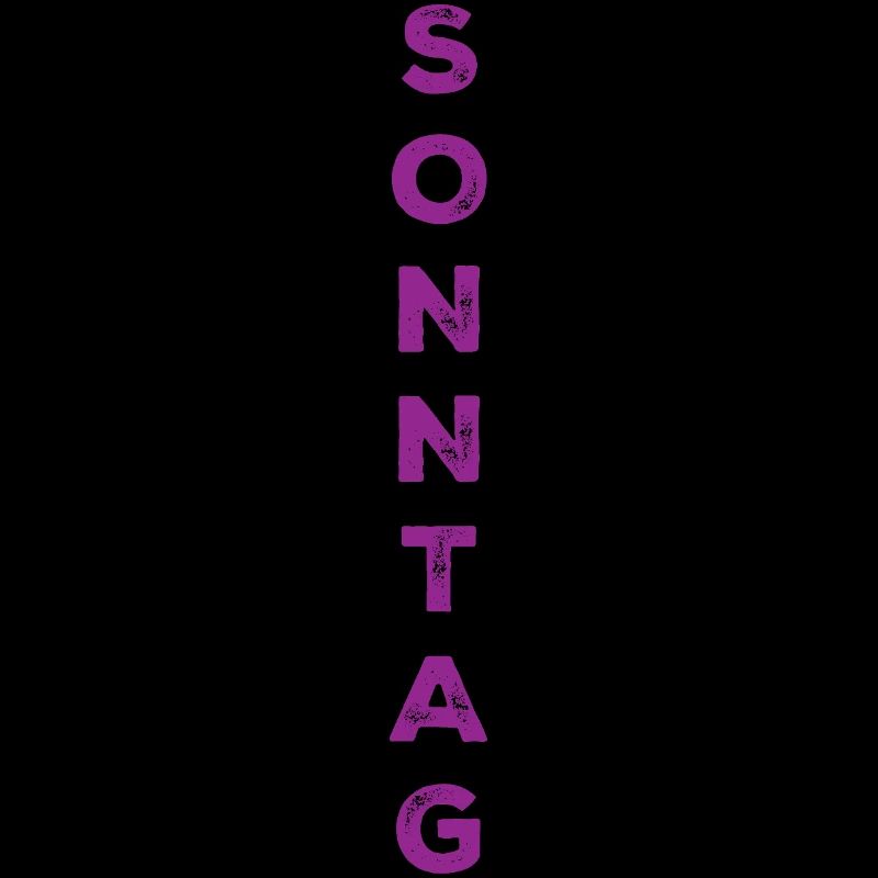 Sonntag - lila