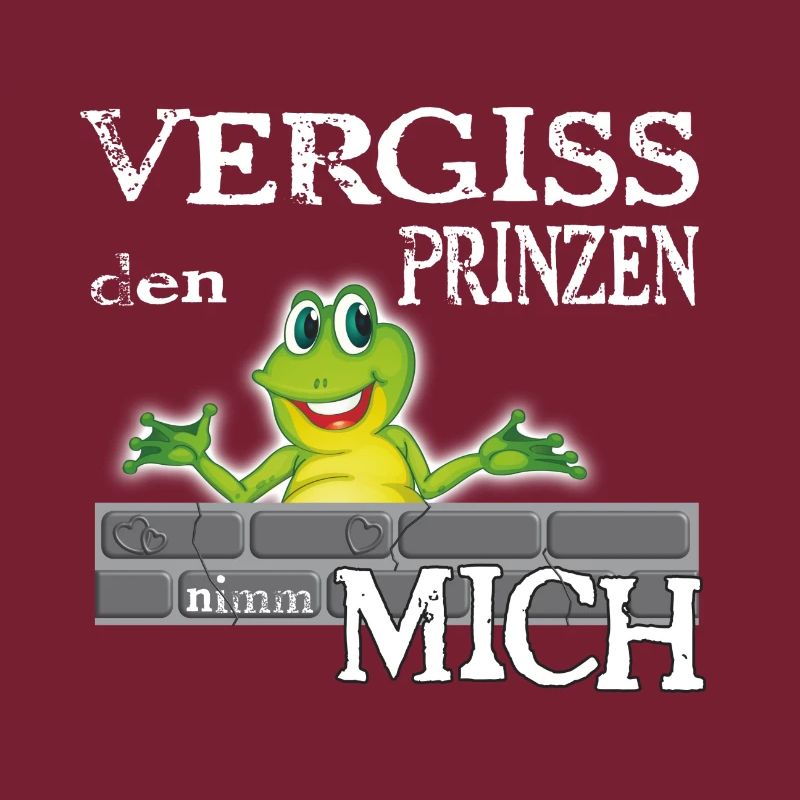 Frosch König textile Geschenkidee