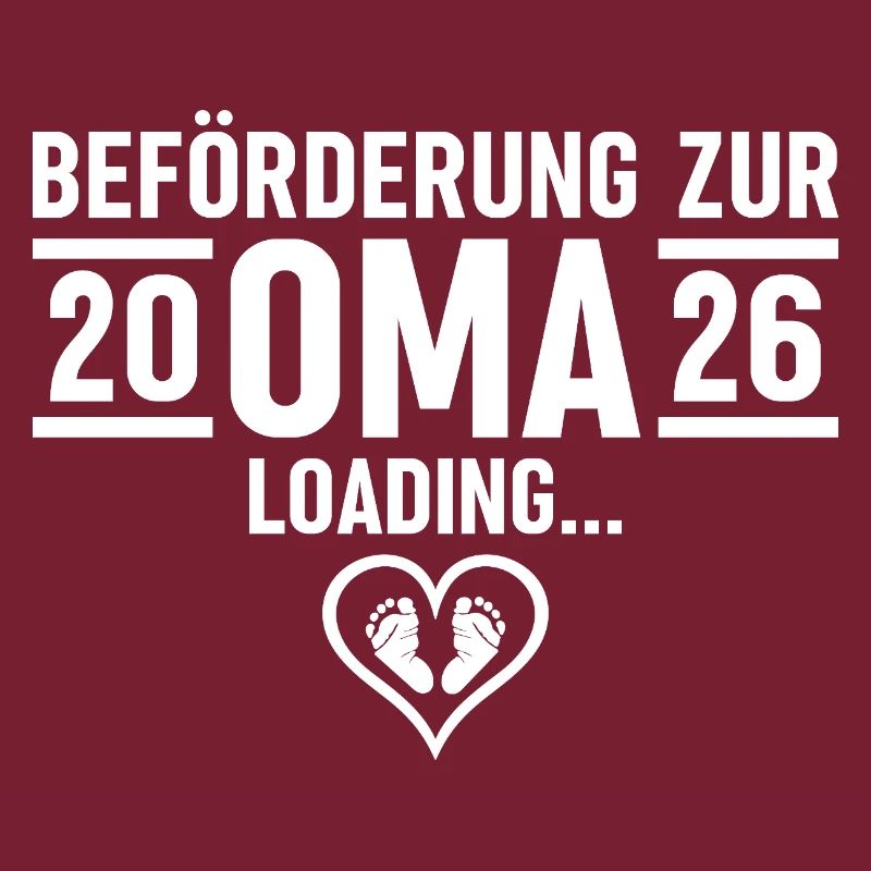 Beförderung zur Oma 2026 - Werdende Großmutter