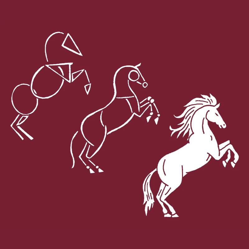 Dessine-moi un cheval blanc