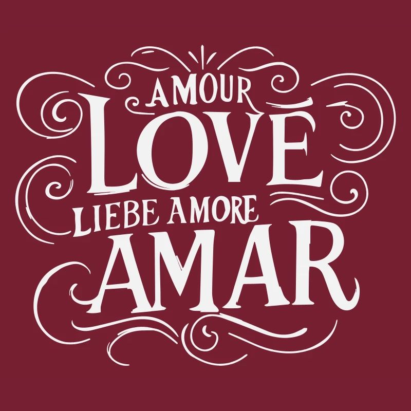 Universal Love - Romantic Ornate White