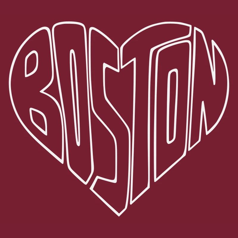 Boston Heart Typer Design