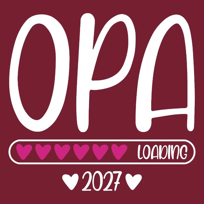 Opa 2027 loading mit Herzchen Ladebalken