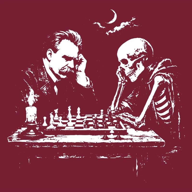 Nietzsche joue aux échecs avec Skeleton