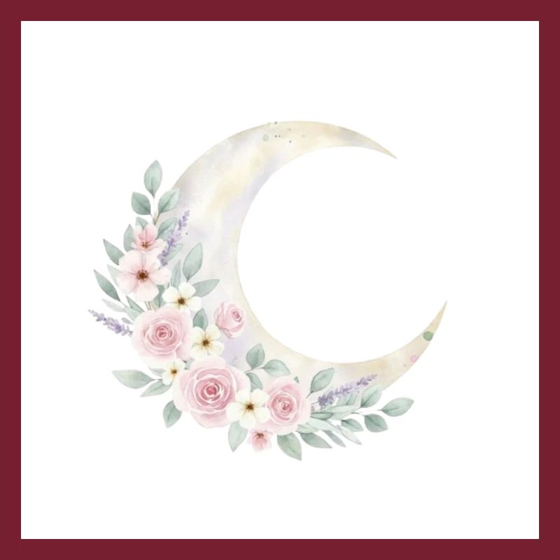 Couronne de fleurs de lune