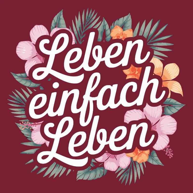 Vivre simplement - expressions positives