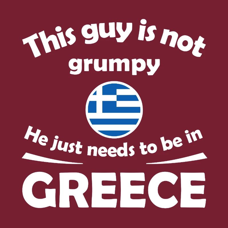 Pas Grumpy Greek Vibe Tee