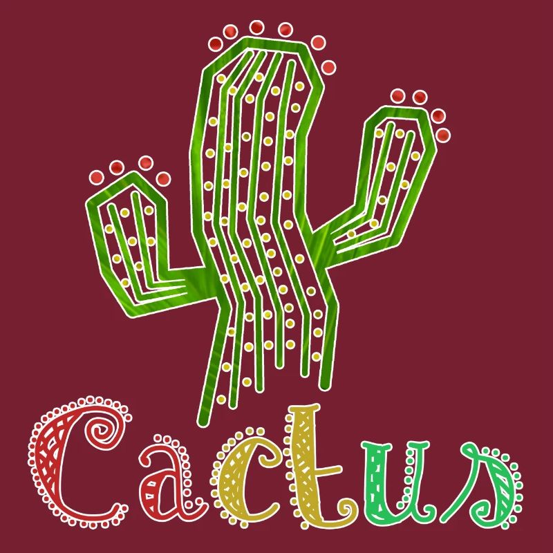 Cactus Colorful