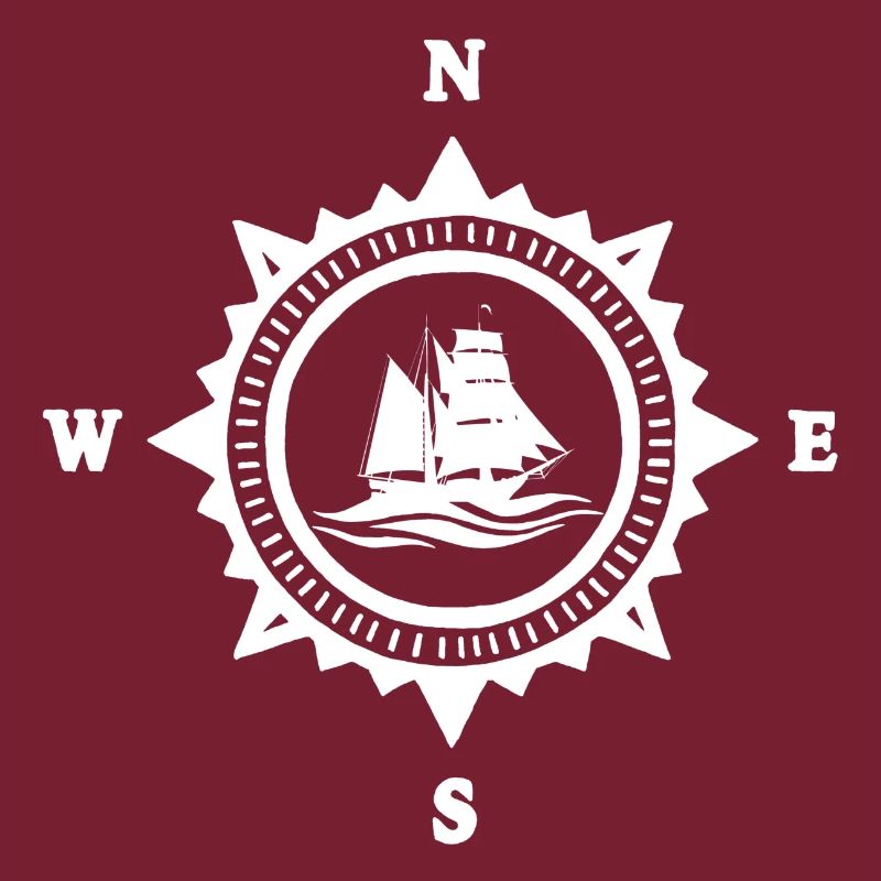 Das weiße Boot und der Kompass