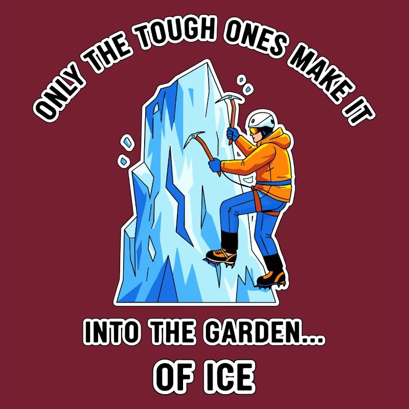 Garten aus Eis
