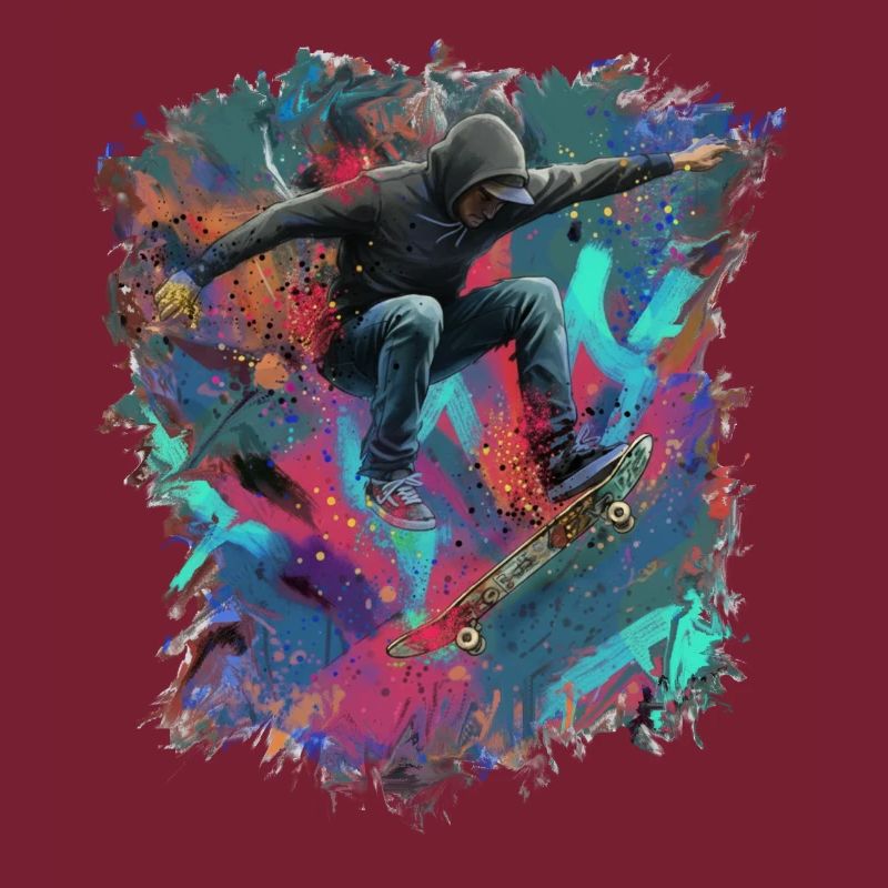 skateboarding