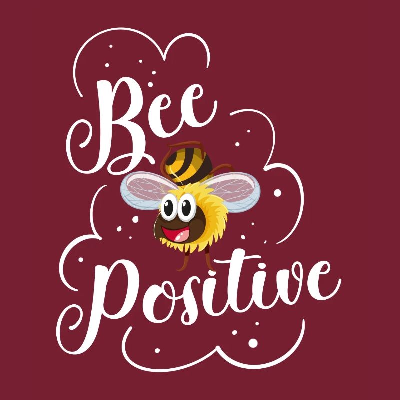 Bee positive bees saying beekeepers