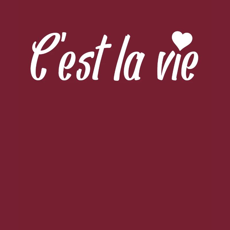 C’est la Vie Script mit Herz