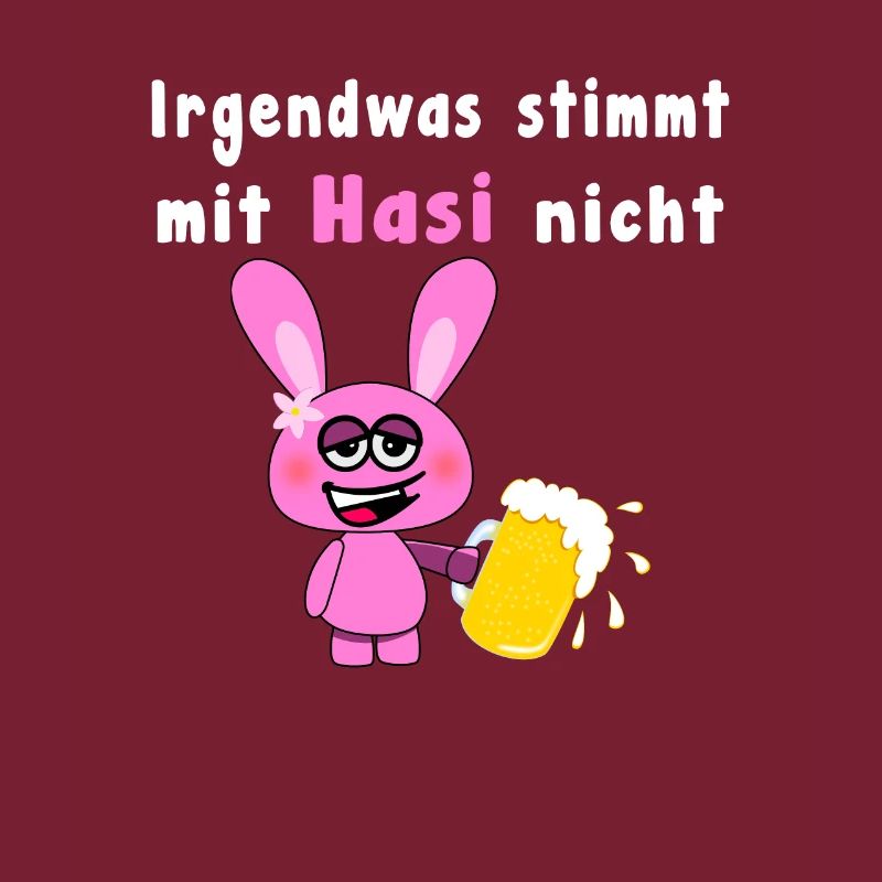 Something Is Wrong With Hasi Pink Drunken Rabbit