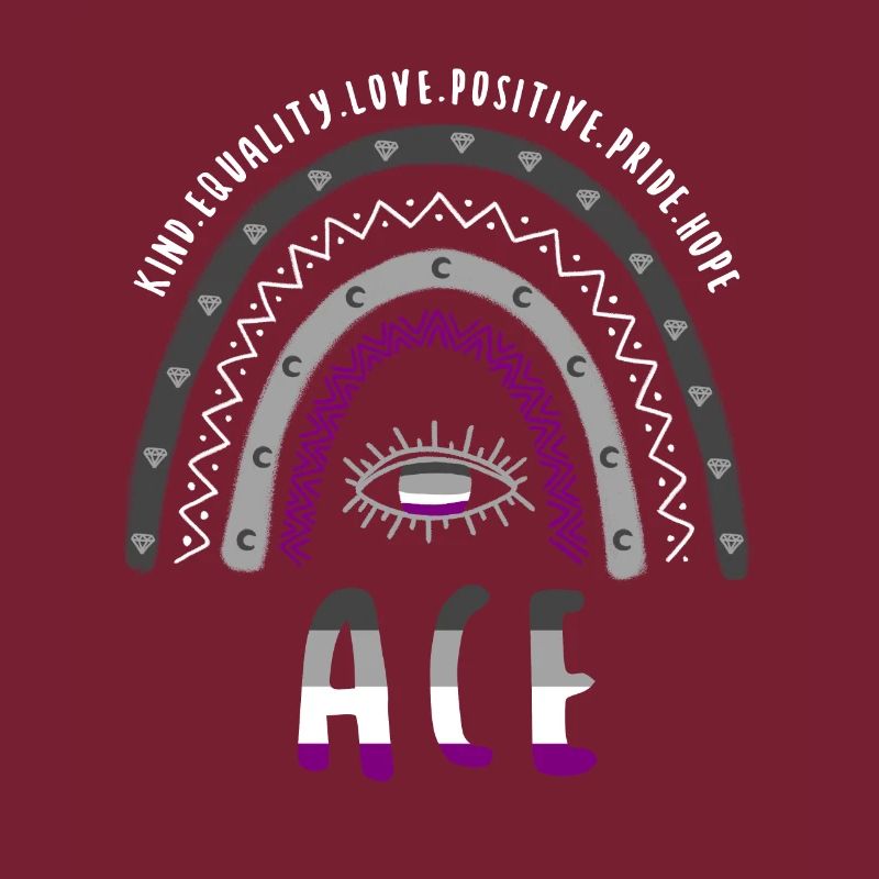 Boho Rainbow Ace Pride