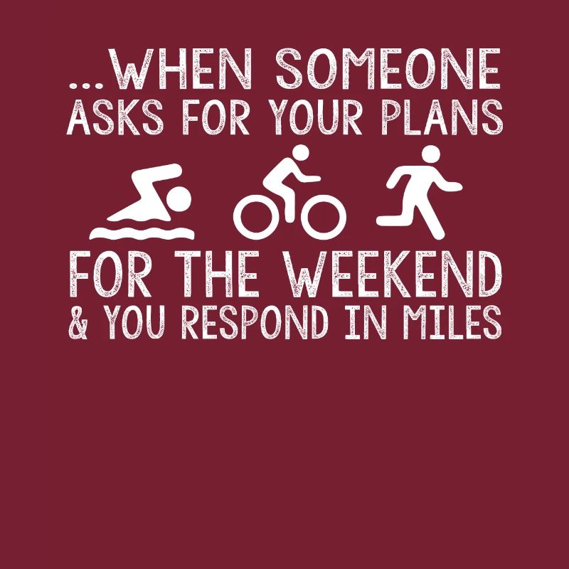 When someone asks about your triathlon