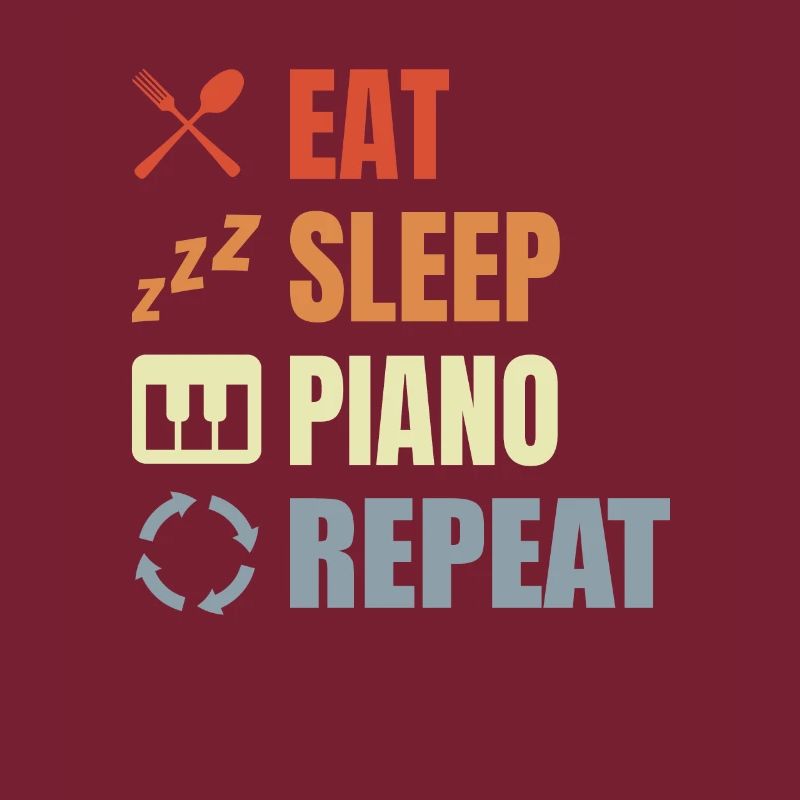 Manger Sleeping Piano Répéter
