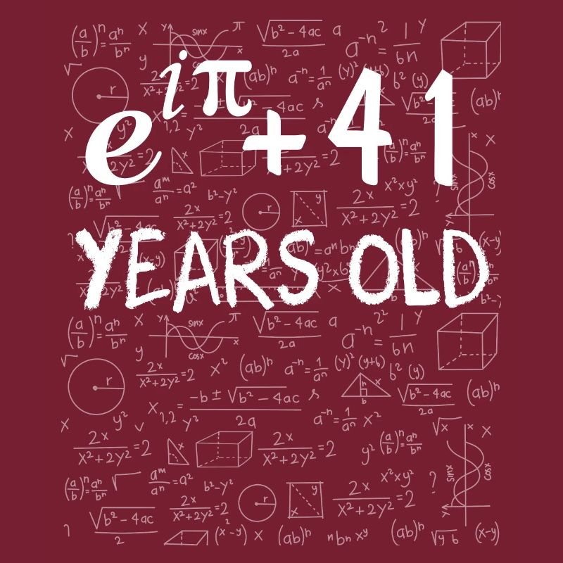 40. Geburtstag 40 Jahre Euler Identity