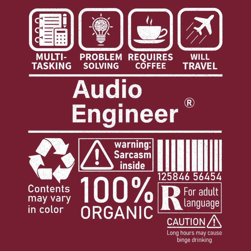 Audio Engineer multi tasking problem solving