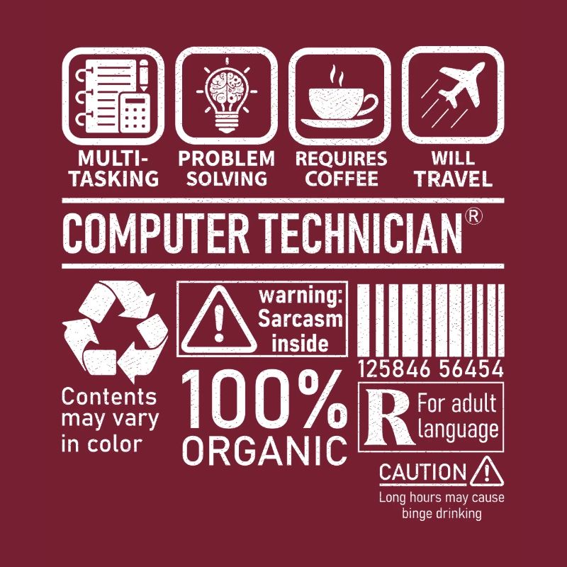 Computer Technician multi tasking problem solving
