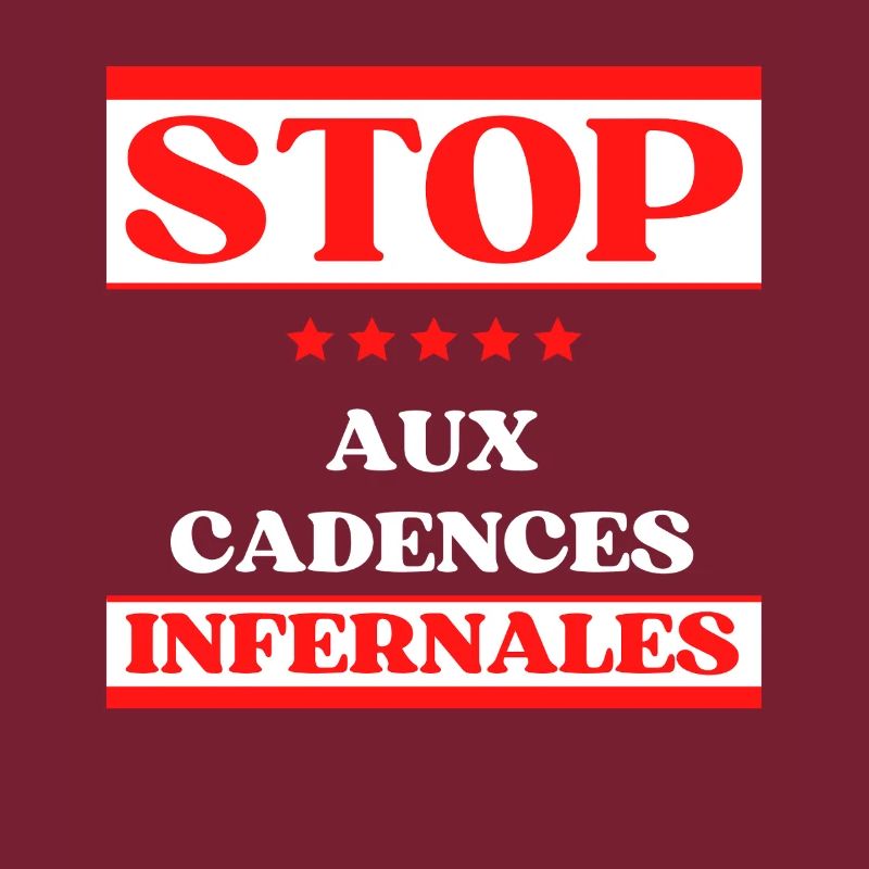 STOP the infernal pace