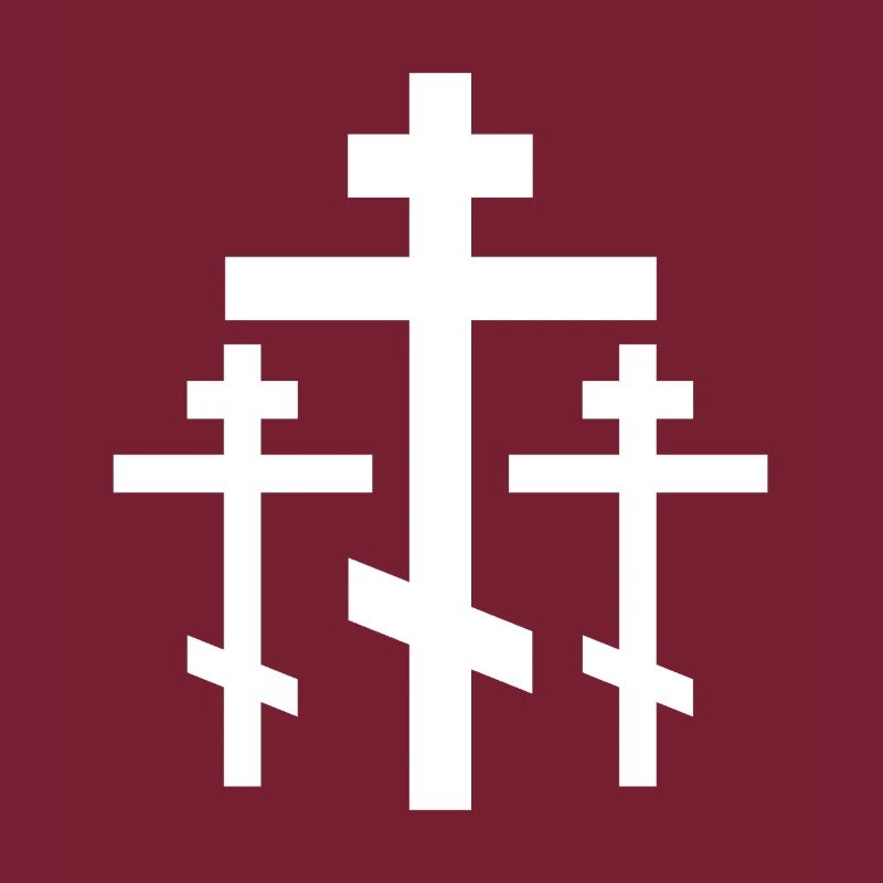 Three-cross silhouette
