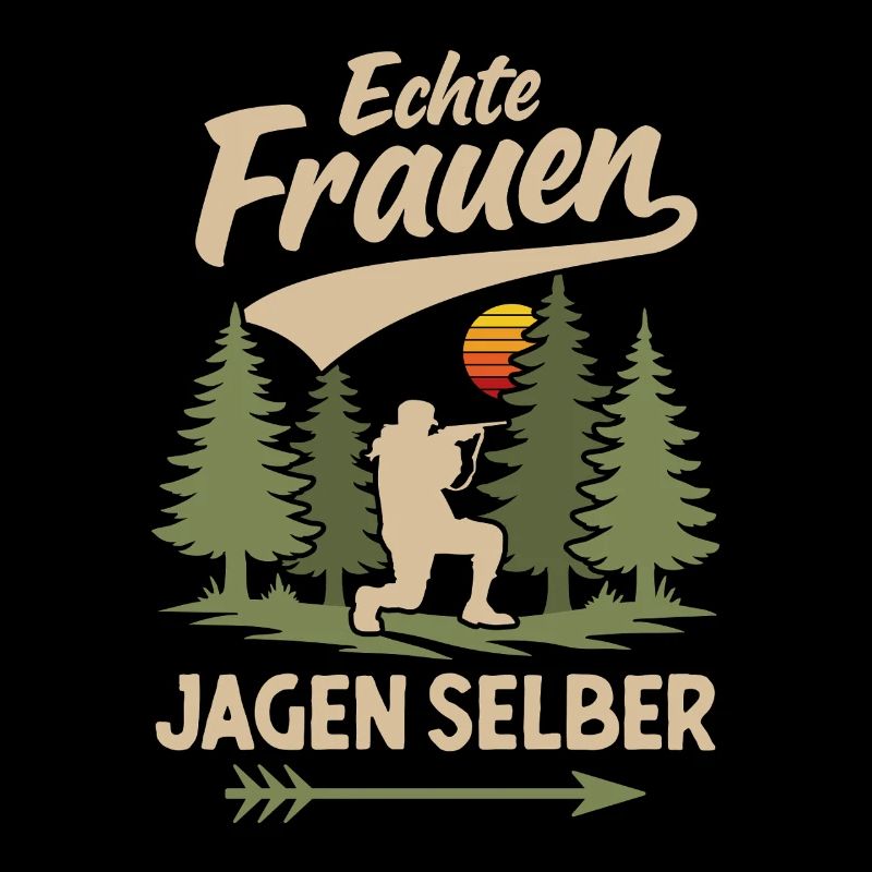Jägerin Jagen Selber Jagd Jäger Jagdschein