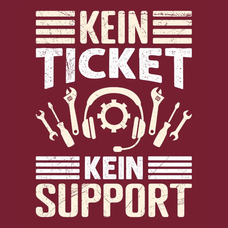 Nerd Computer PAS DE TICKET PAS DE SUPPORT DRÔLE